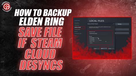 backup elden ring save pc.